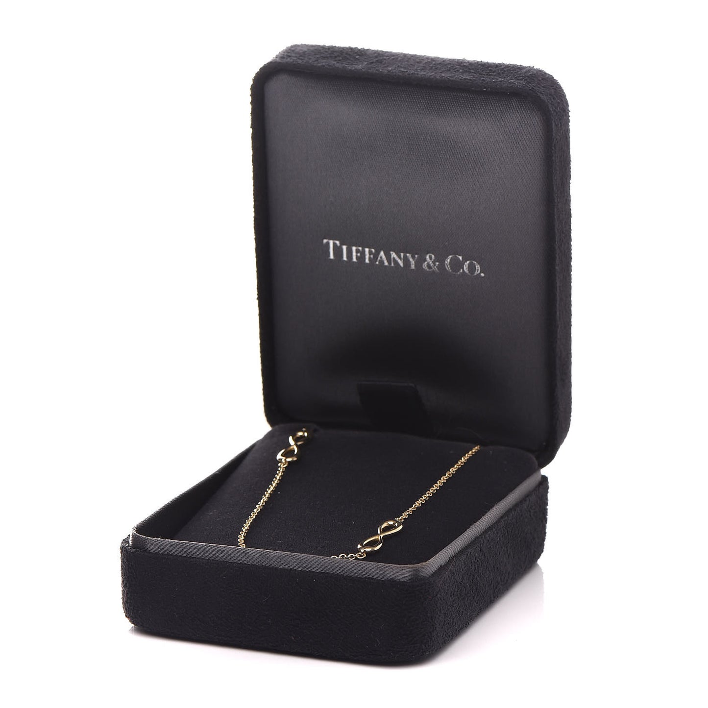18K Yellow Gold Infinity Endless Necklace
