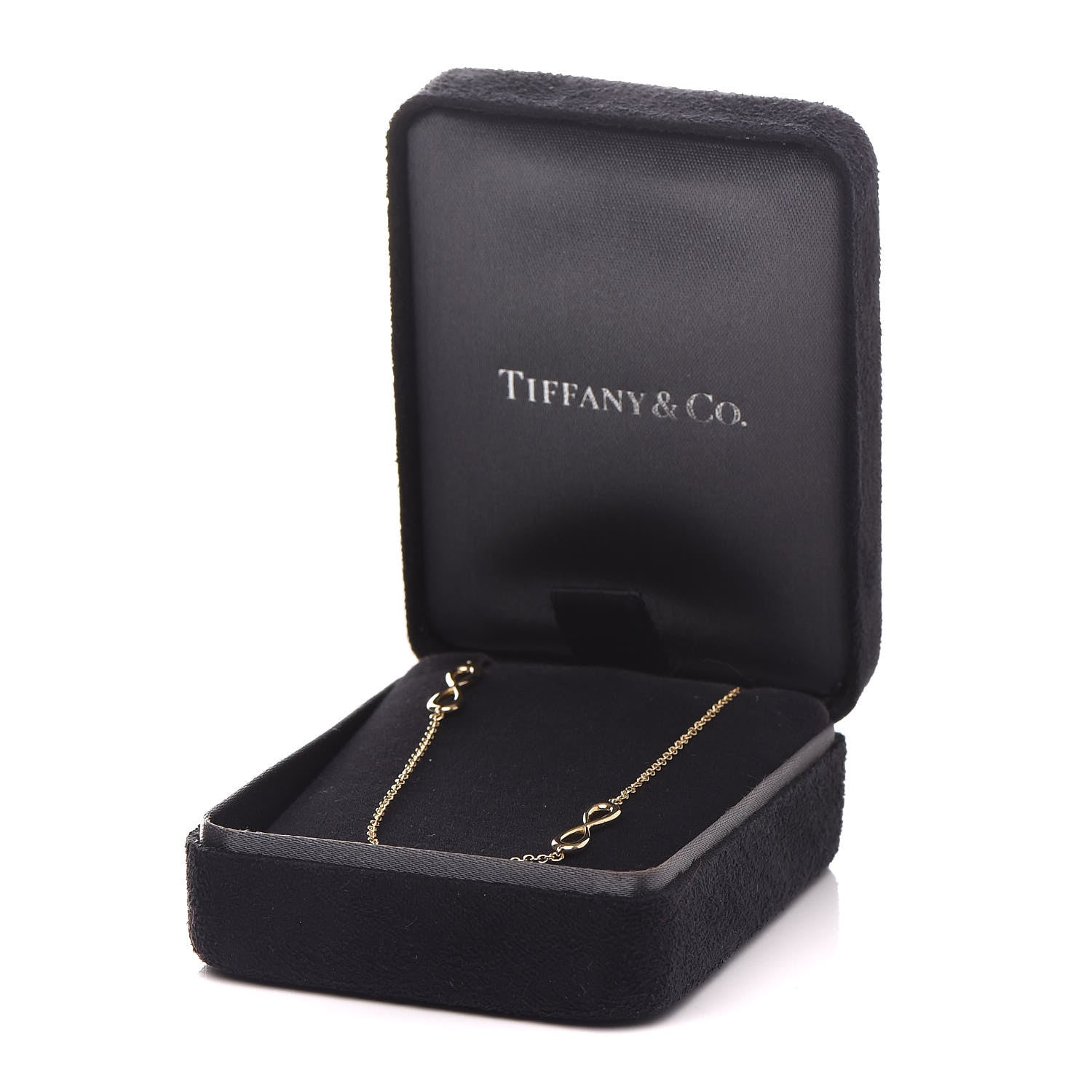 Tiffany 18K Yellow Gold Infinity Endless Necklace 6 of 6