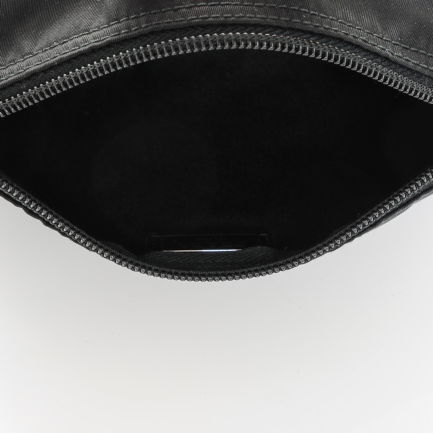 Prada Nylon Vela Cosmetic Pouch Black 5 of 6