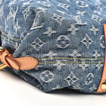 Louis Vuitton Denim Neo Cabby MM Blue 7 of 9