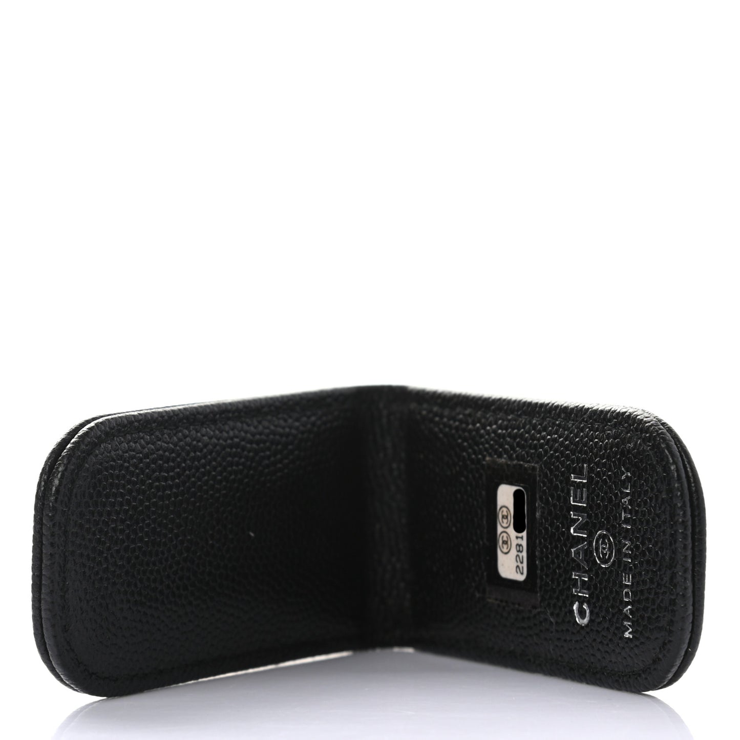 Caviar CC Button Money Clip Black