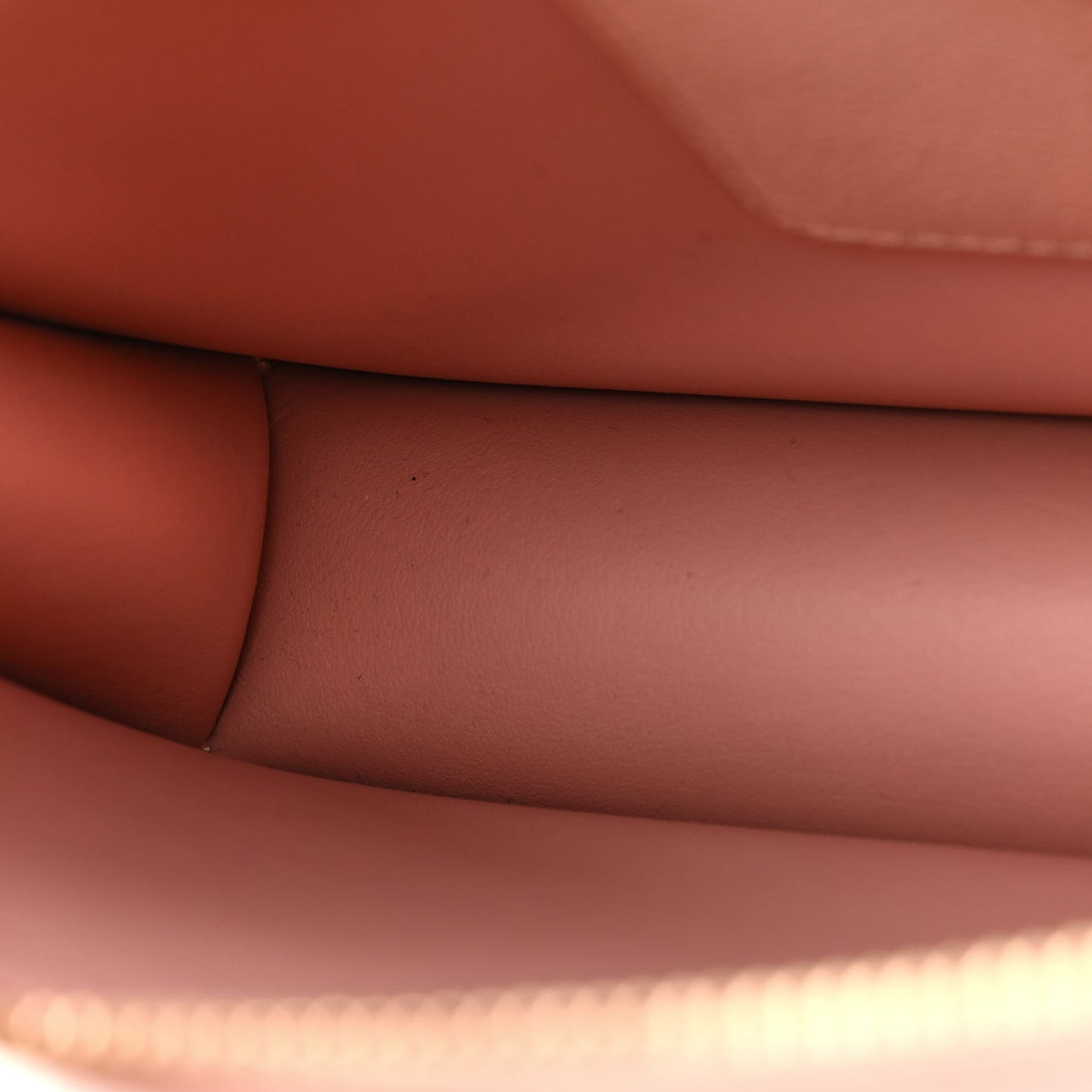 Grained Calfskin Mini TB Shoulder Pouch Dusty Pink
