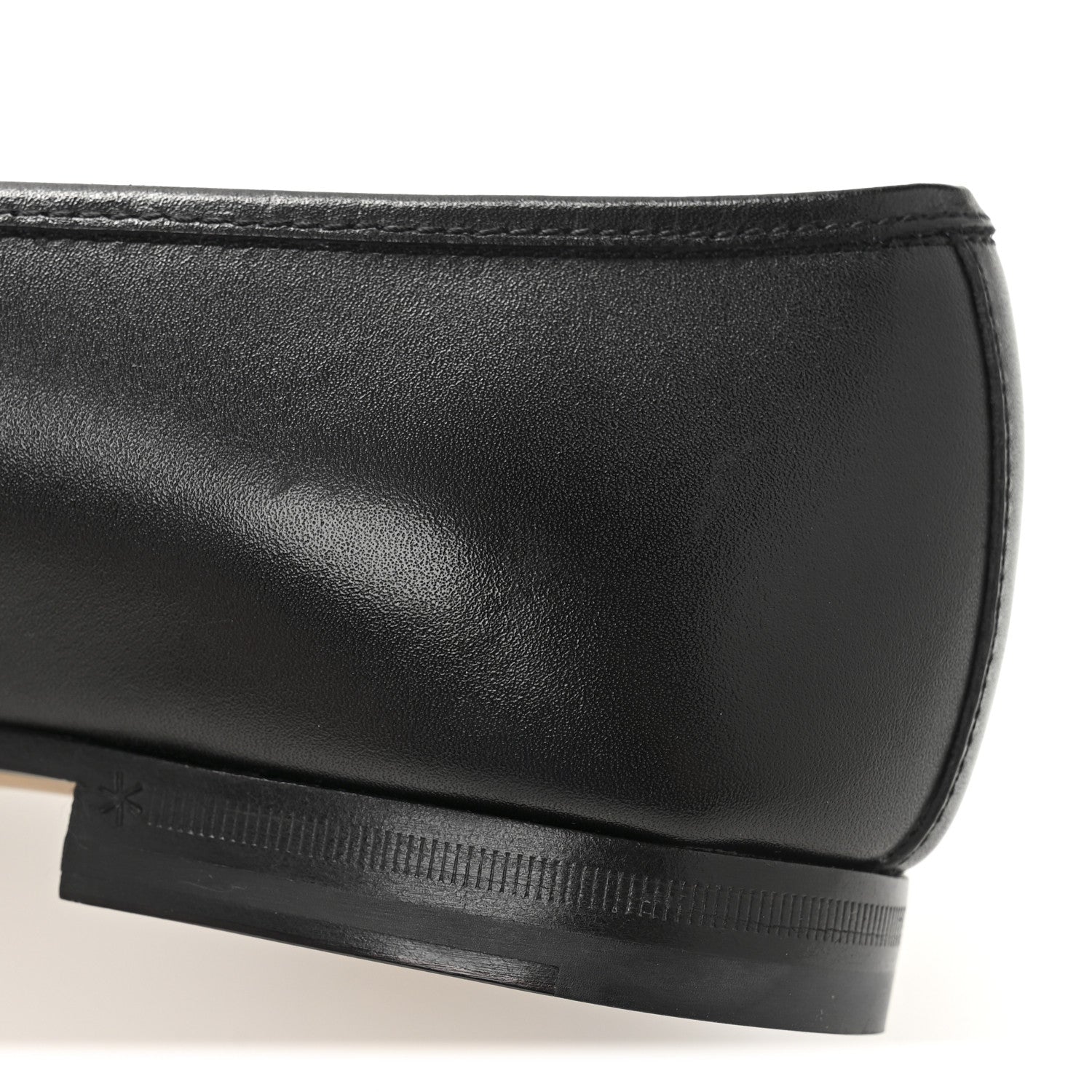 Gucci Calfskin Womens Jordaan Loafers 39 Black 10 of 11