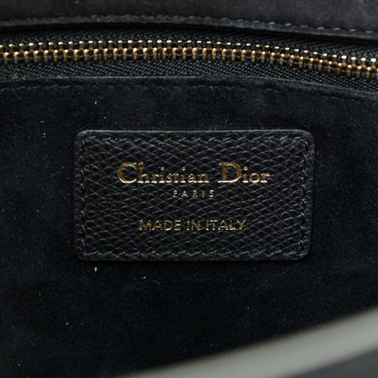 Christian Dior Grained Calfskin Large Lady Dior Black 9 of 10