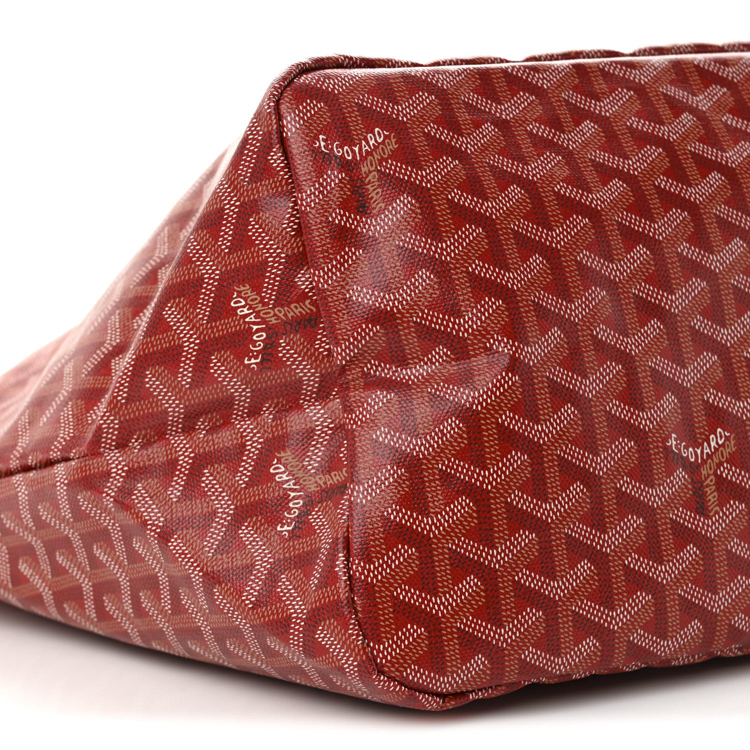 Goyard Goyardine Coeur Saint Louis GM Red 10 of 11