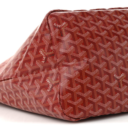 Goyard Goyardine Coeur Saint Louis GM Red 10 of 11
