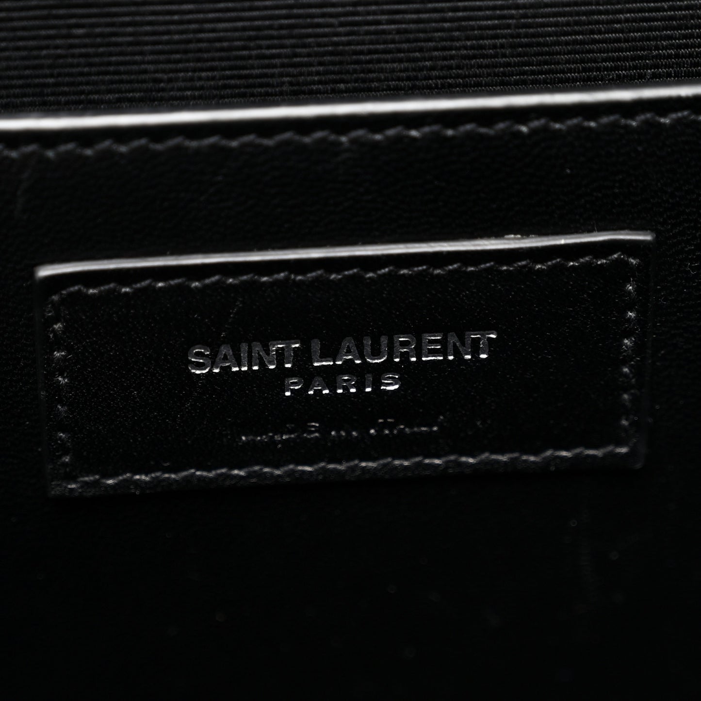 Grain De Poudre Large Classic Monogram Kate Satchel Black