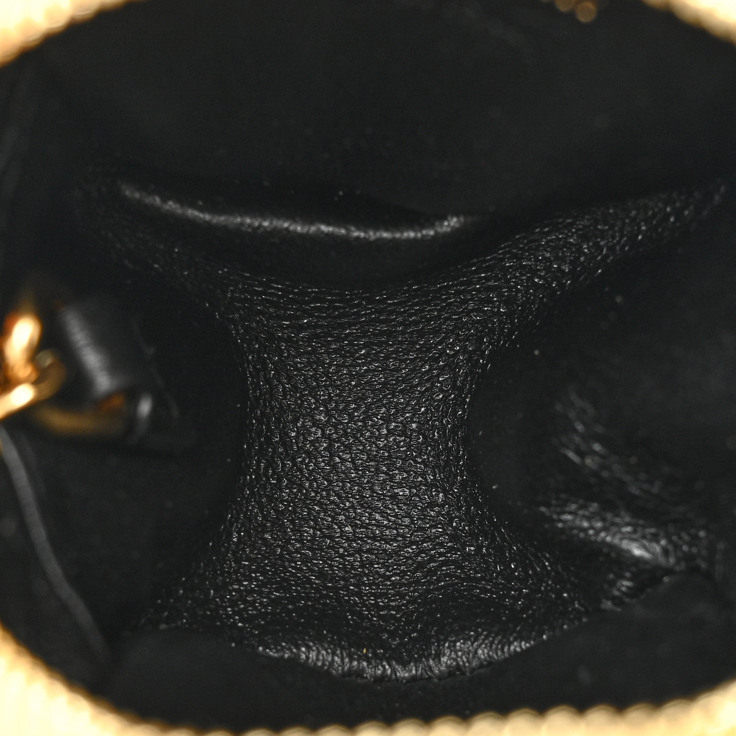 Saint Laurent Suede Lambskin Jaime Cube Charm Keychain Sunflower 5 of 14