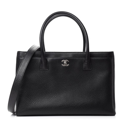Chanel Calfskin Cerf Executive Shopper Tote Black 1 of 11