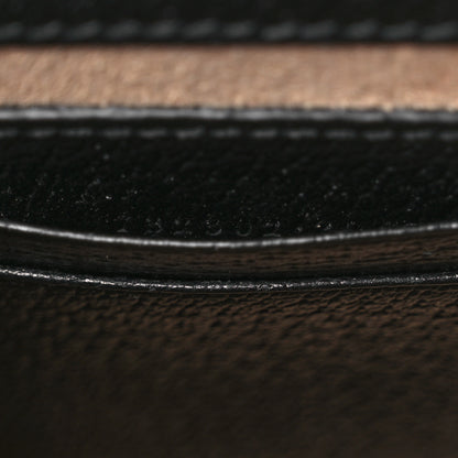 Gucci Dollar Calfskin Vertical Horsebit 1955 Crossbody Bag Black 7 of 15