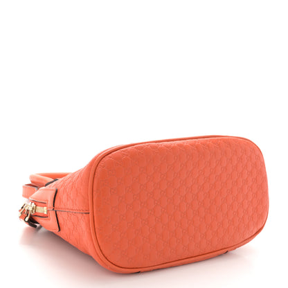 Gucci Microguccissima Mini Dome Bag Sun Orange 4 of 11