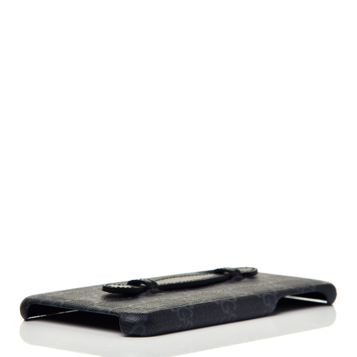 Gucci GG Supreme Monogram Top Handle iPhone XS Max Case Black 4 of 7