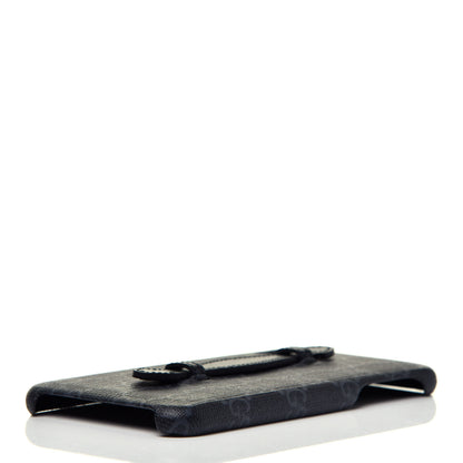 Gucci GG Supreme Monogram Top Handle iPhone XS Max Case Black 4 of 7
