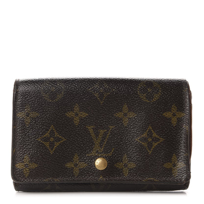 Louis Vuitton Monogram Porte-Monnaie Billets Tresor Wallet 1 of 10