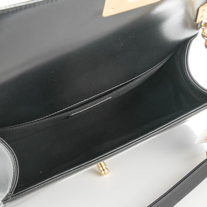 Chanel Lambskin Quilted Medium Boy Flap Black 6 of 8