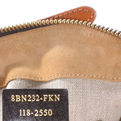 Fendi Pequin Cuoio Vegetale 2Bag Tobacco Cuoio Miele Vacchetta 8 of 9