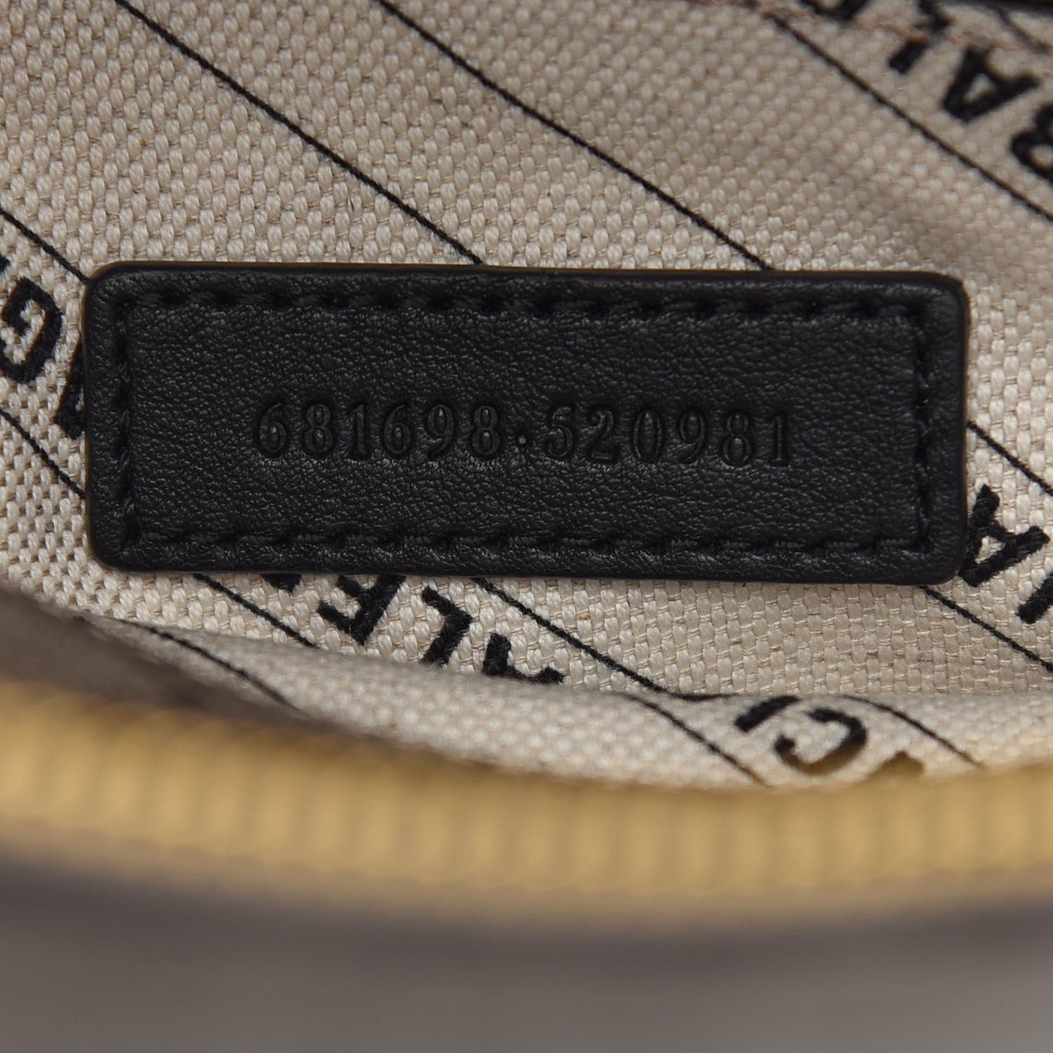 Balenciaga X GUCCI GG Supreme Monogram Medium Ville Top Handle Beige Ebony 7 of 9
