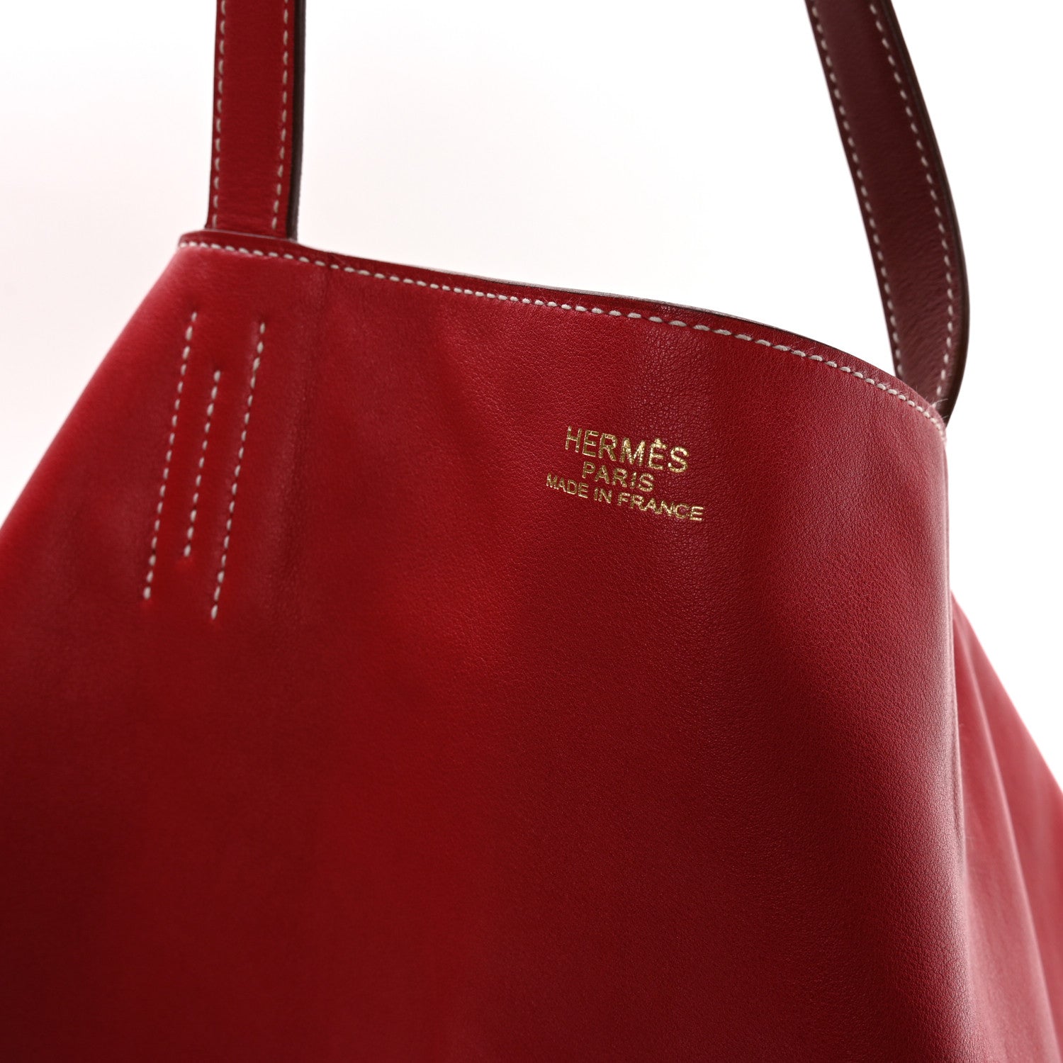 Hermes Veau Sikkim Double Sens 50 Maxi Tote Rubis Rose Jaipur 10 of 17