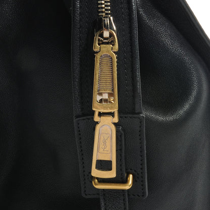 Saint Laurent Leather Large Cabas Chyc Black 8 of 9