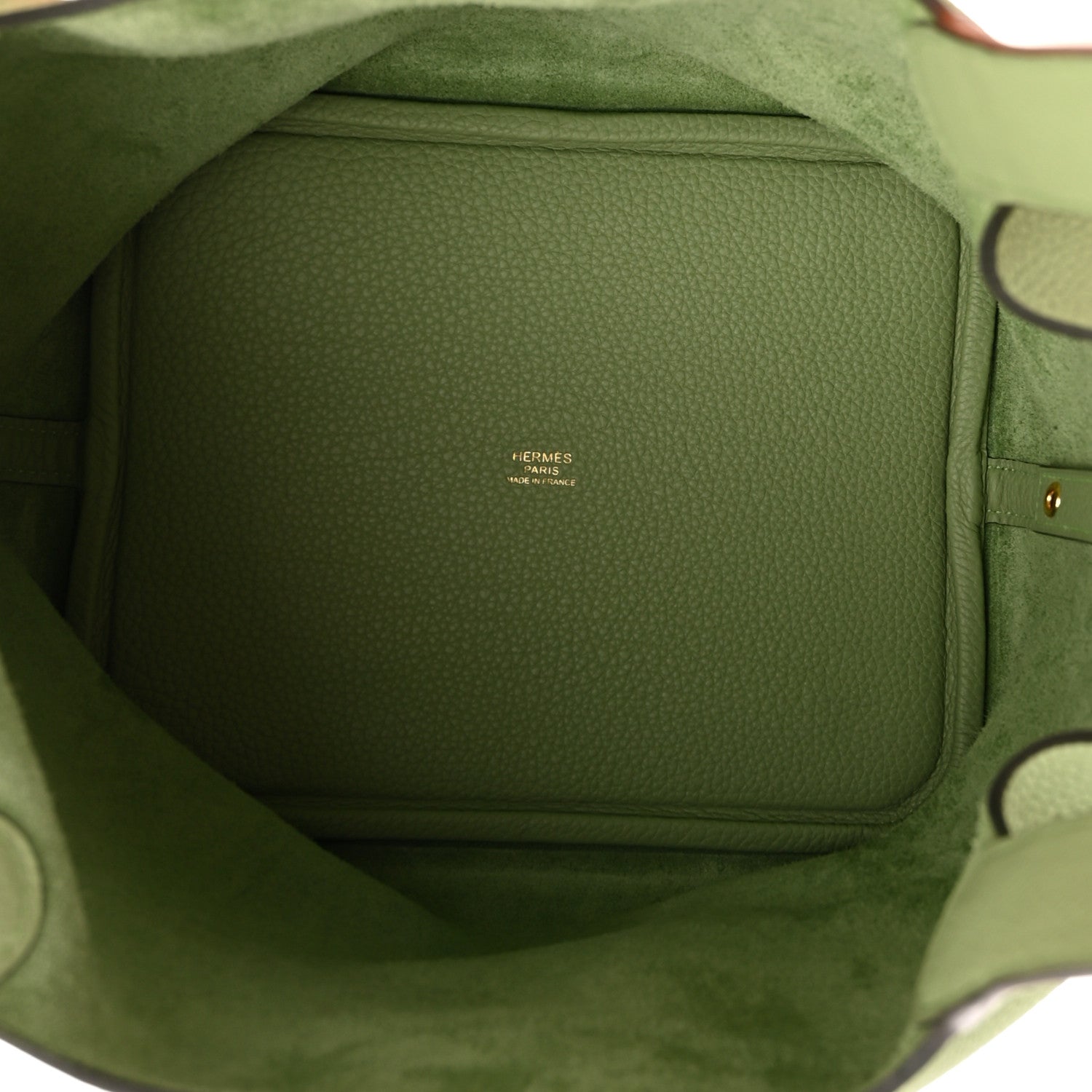 Hermes Taurillon Clemence Picotin Lock 22 MM Vert Criquet 5 of 11