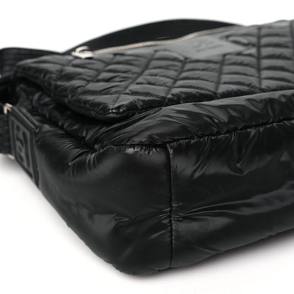 Chanel Nylon Coco Cocoon Messenger Bag Black 13 of 14