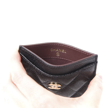 Chanel Caviar Quilted Card Holder Black 7 of 11