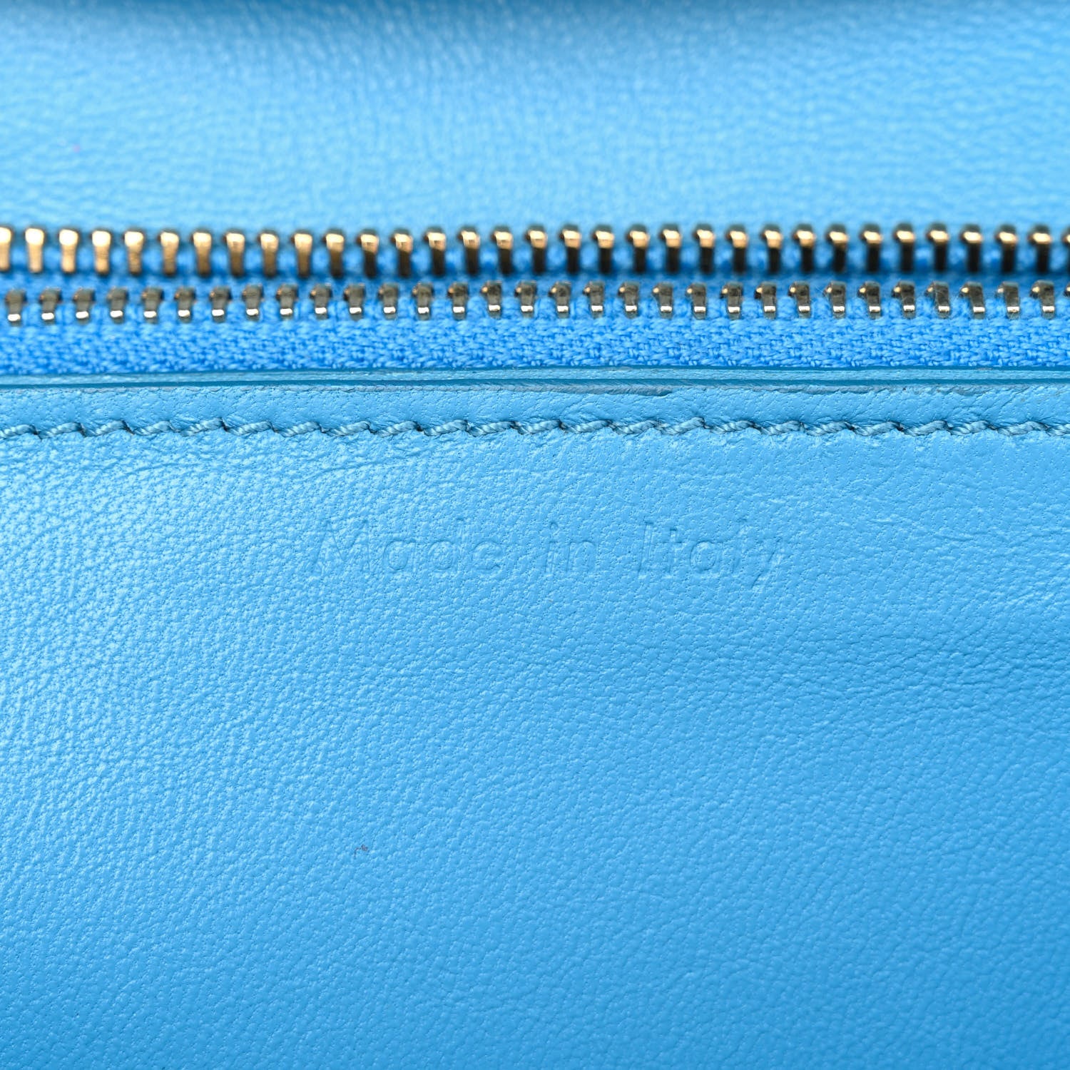 Celine Box Calfskin Medium Classic Box Flap Bag Blue 6 of 13