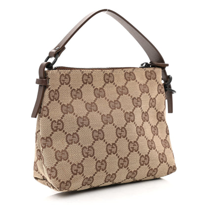 Gucci Monogram Mini Pochette Beige 3 of 11