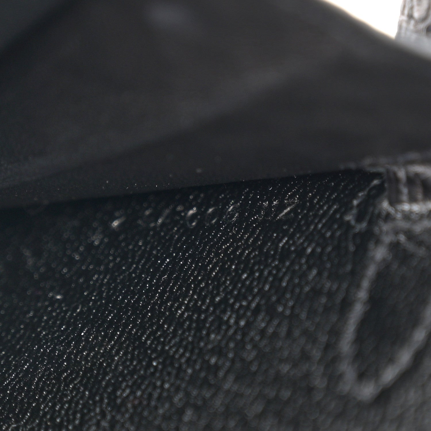 Hermes Matte Alligator Kelly Wallet To Go Black 7 of 11