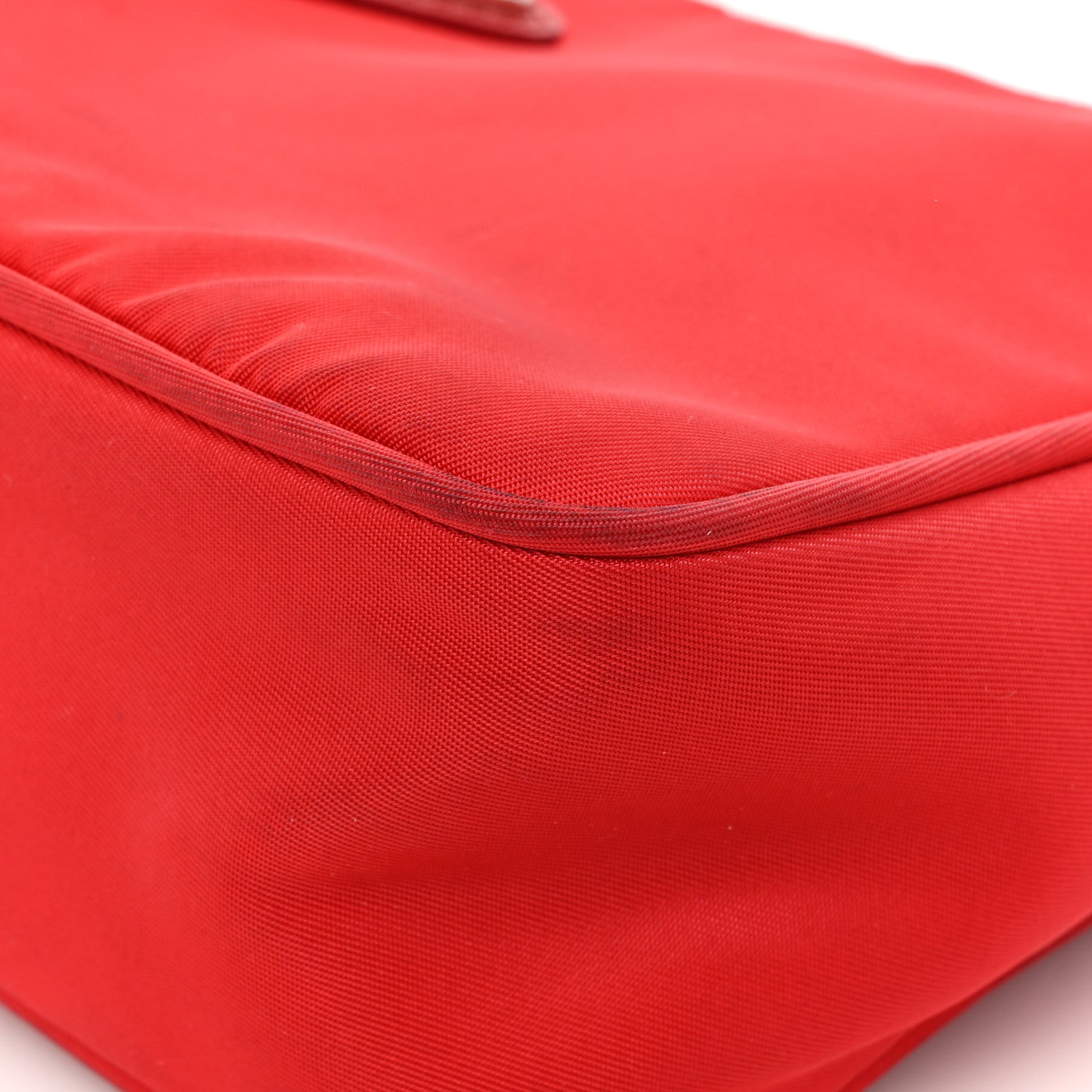 Prada Tessuto Nylon Mini Re-Edition 2000 Bag Rosso 11 of 19