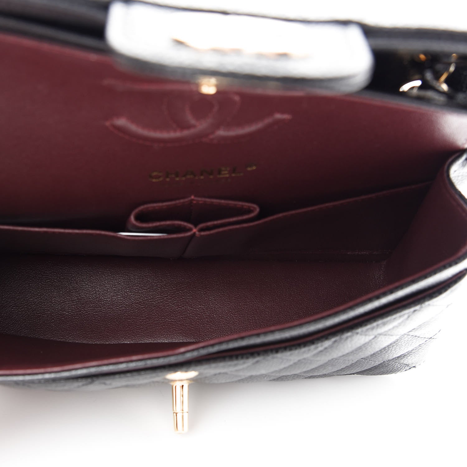 Chanel Caviar Quilted Small Double Flap Black 5 of 9