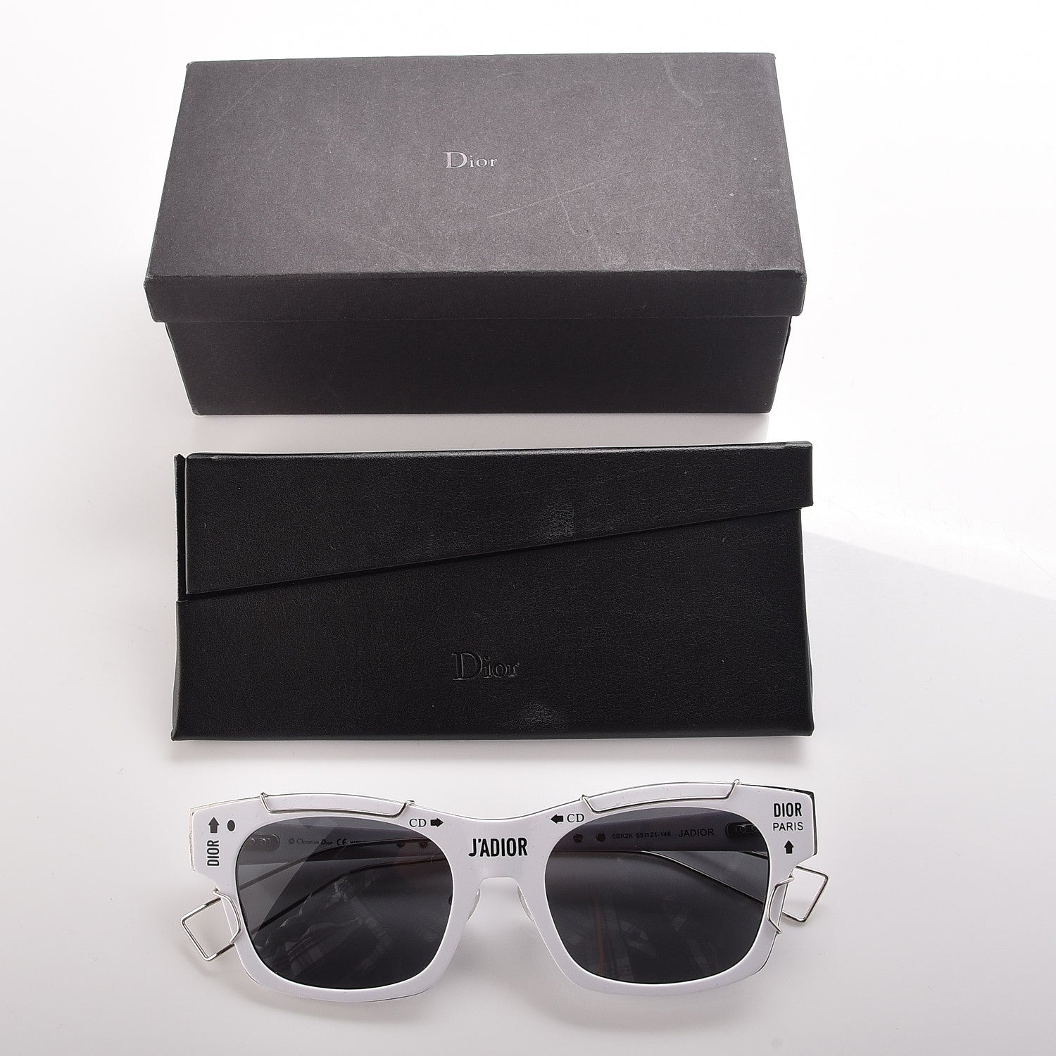 Christian Dior Acetate J'adior Sunglasses White 8 of 8