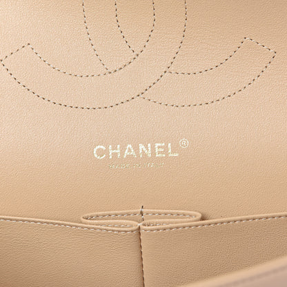 Chanel Lambskin Quilted Jumbo Double Flap Beige Clair 6 of 13