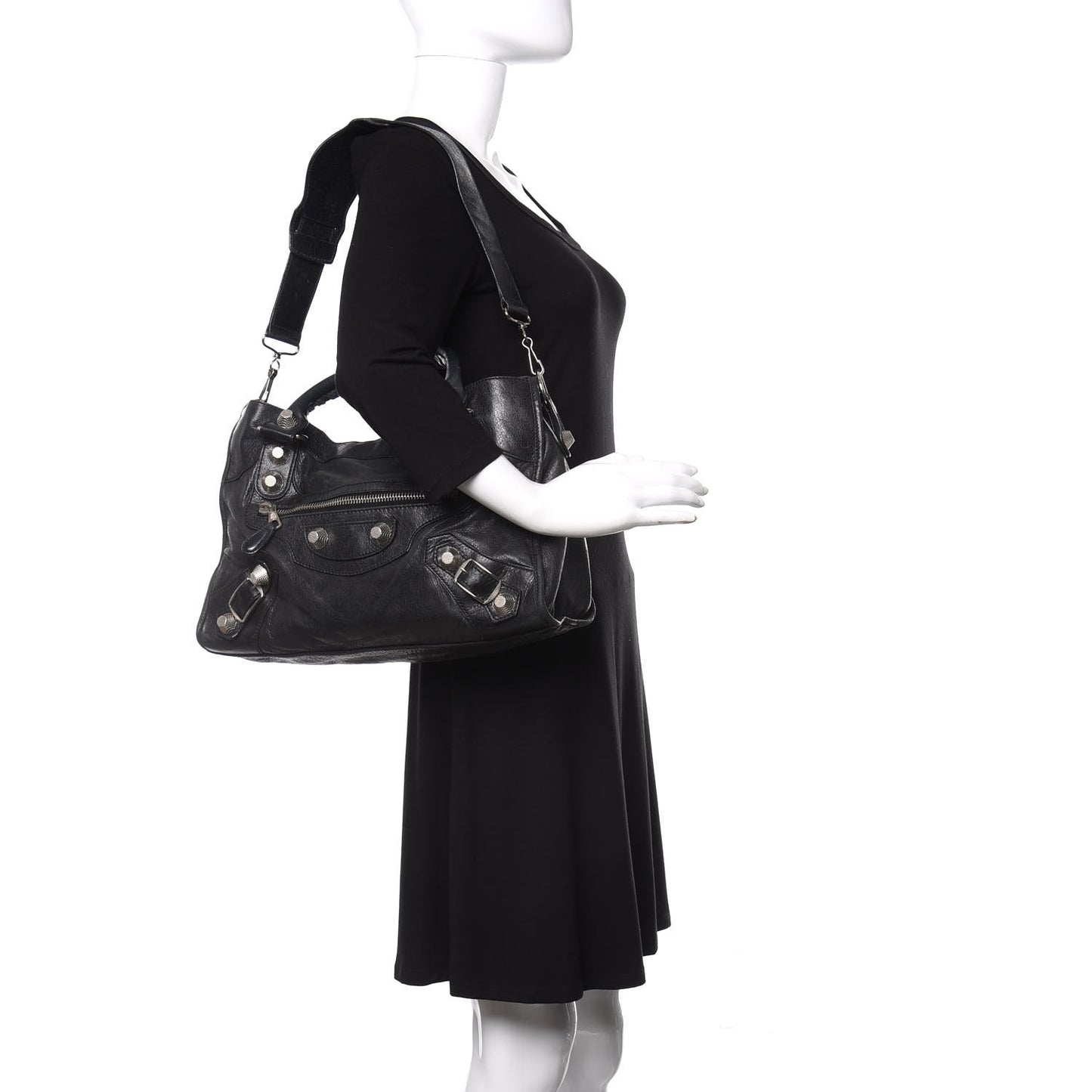 Agneau Giant 21 Silver Hardware City Black