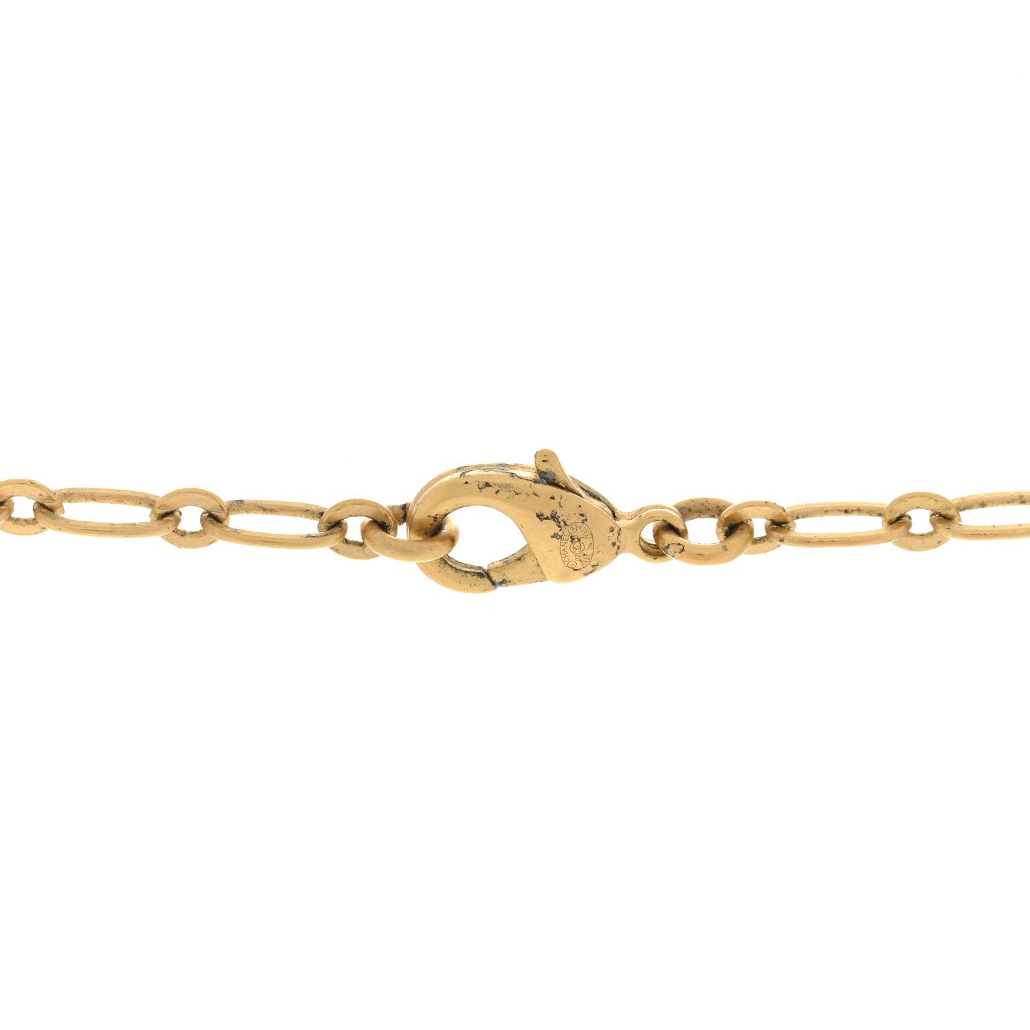 Chanel Pearl Cluster CC Pendant Necklace Gold 3 of 3