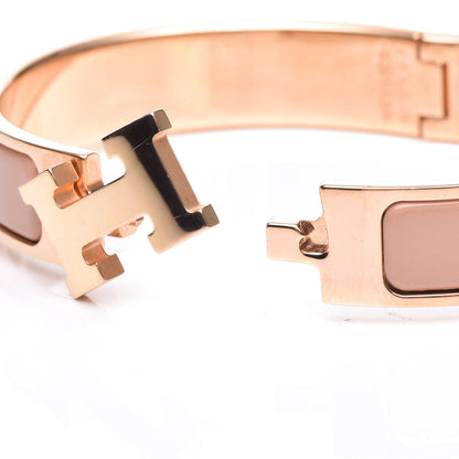 Hermes Enamel Narrow Clic Clac H GM Bracelet Makeup 5 of 5