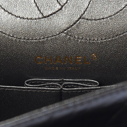 Chanel Glittered Aged Calfskin Quilted 2.55 Reissue 225 Flap Blue 6 of 10