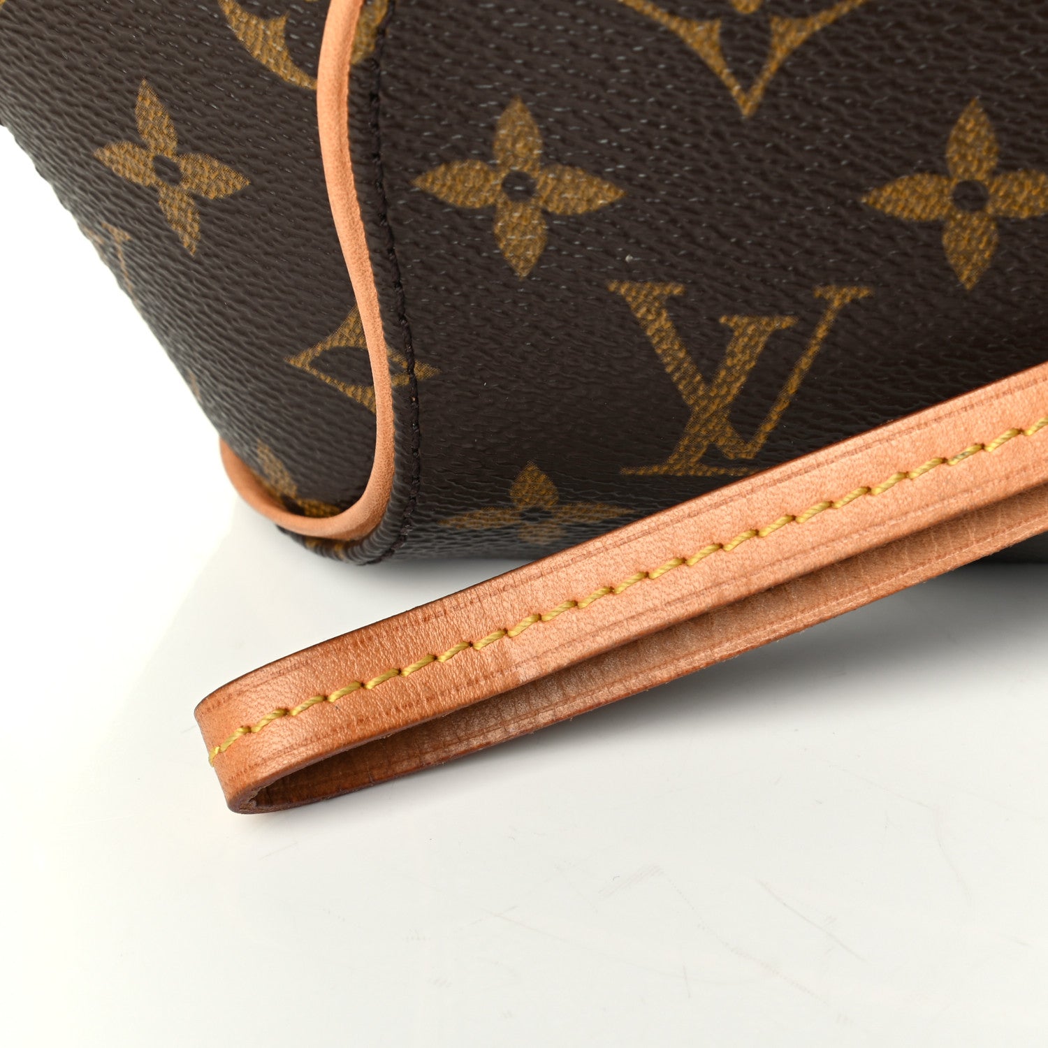 Louis Vuitton Monogram Mini Ellipse Wristlet Clutch 8 of 10
