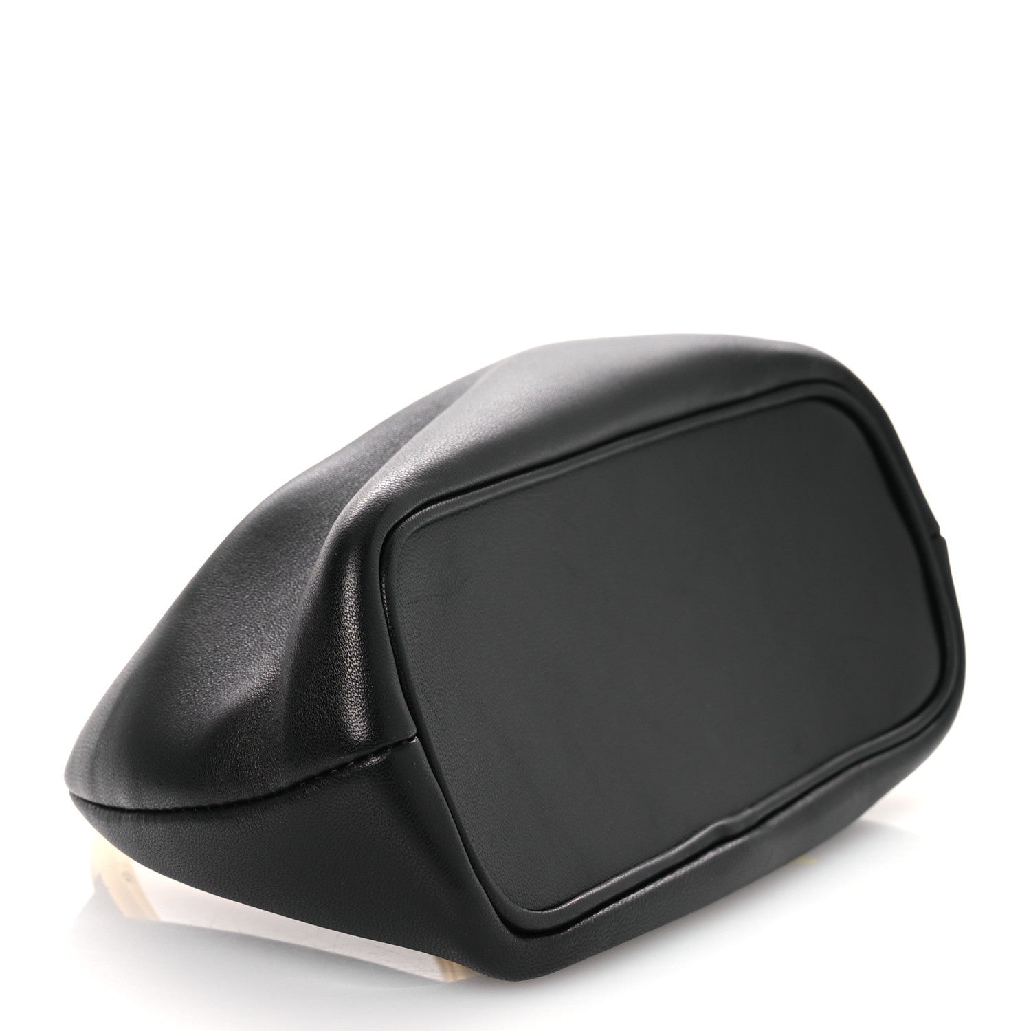 Jacquemus Lambskin Le Petit Calino Ring Top Handle Bag Black Black 4 of 9