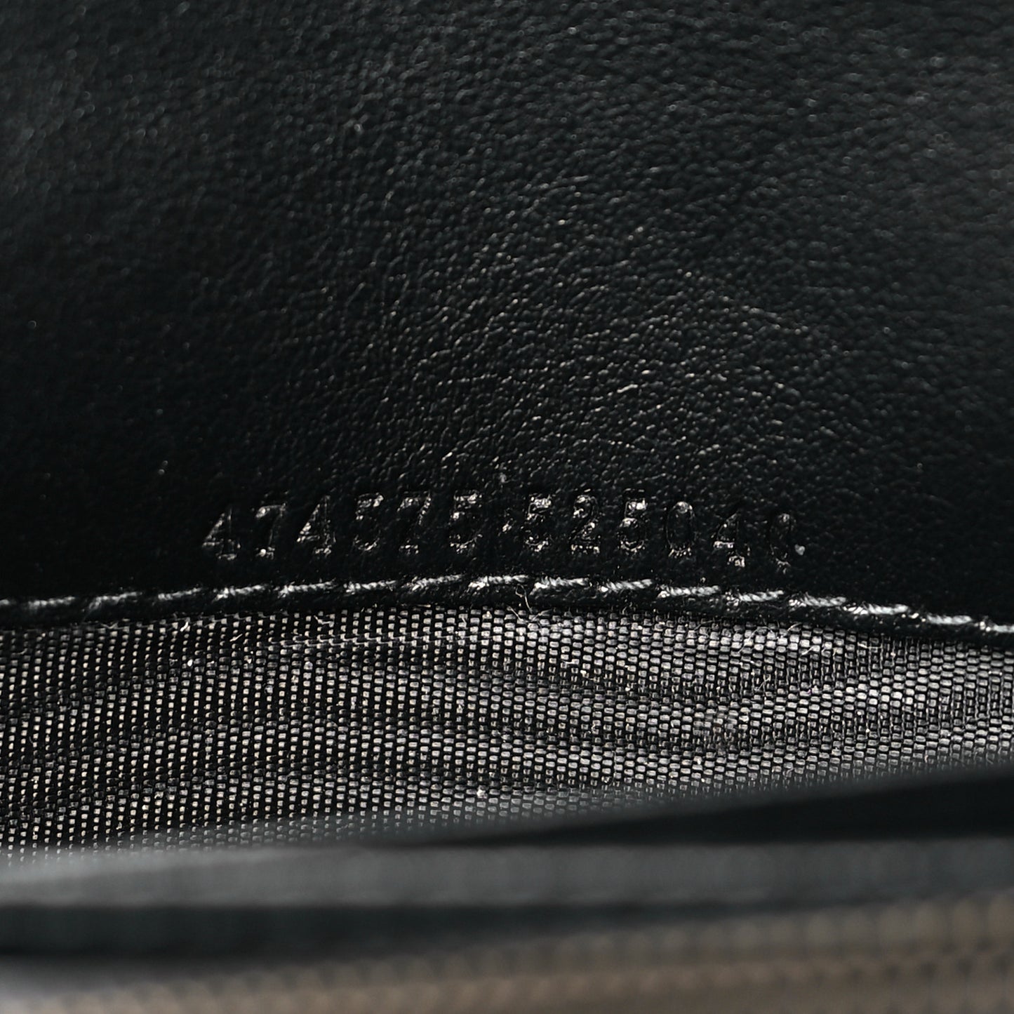 Calfskin Matelasse GG Marmont Chain Wallet Black