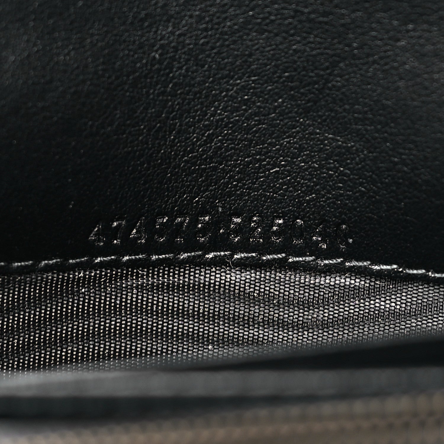 Gucci Calfskin Matelasse GG Marmont Chain Wallet Black 7 of 10