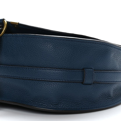 Chloe Calfskin Medium Marcie Round Crossbody Bag Navy 10 of 10