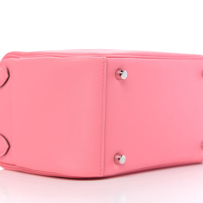 Hermes Swift Mini Lindy 20 Rose Ete 7 of 9