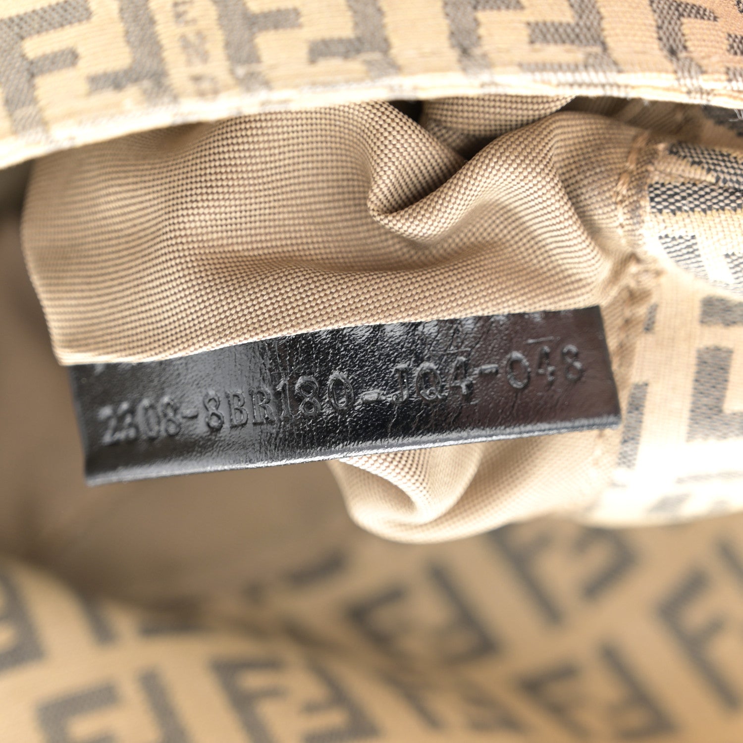 Fendi Zucchino Mini Mama Baguette Beige 7 of 12