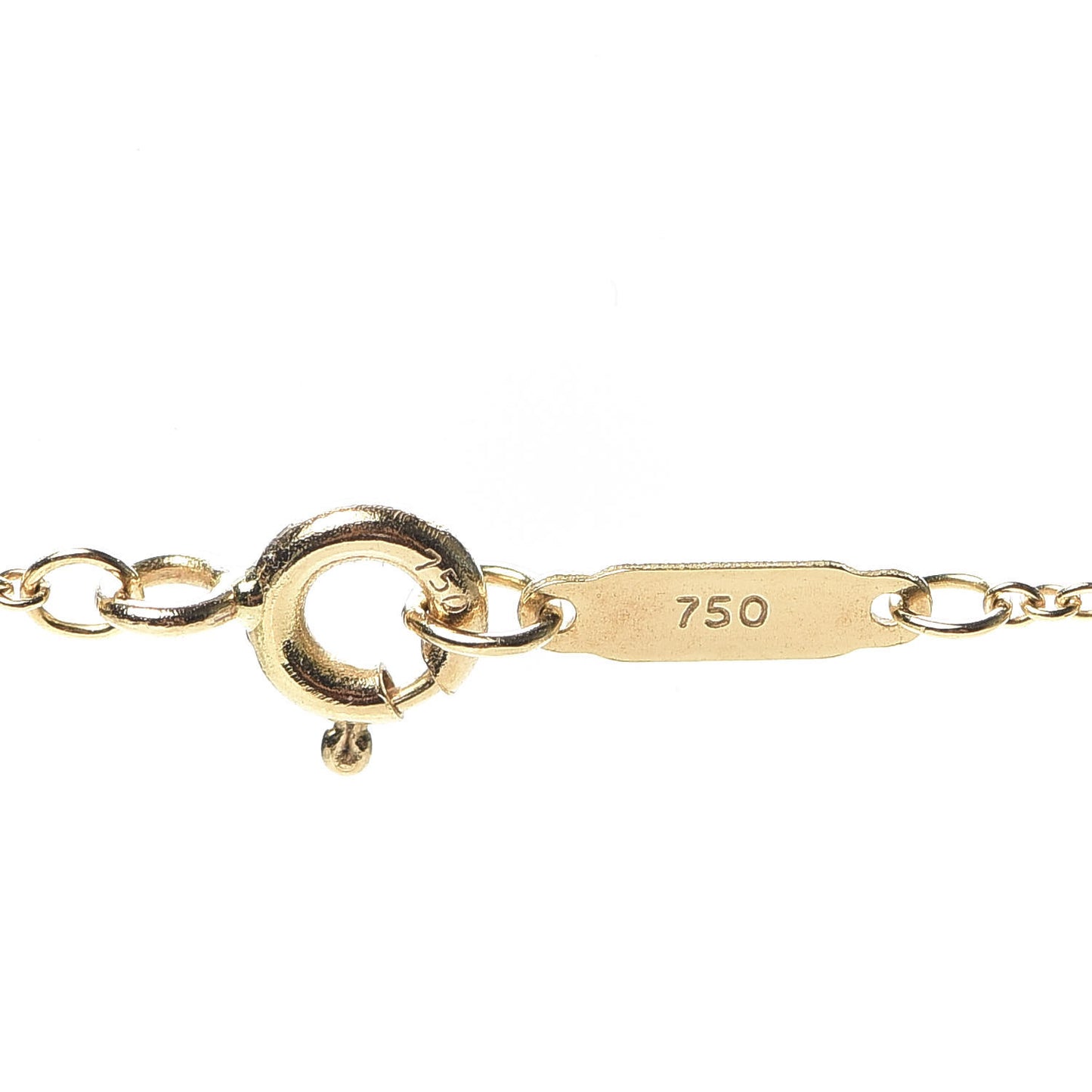 18K Yellow Gold 1837 Interlocking Circles Pendant Necklace
