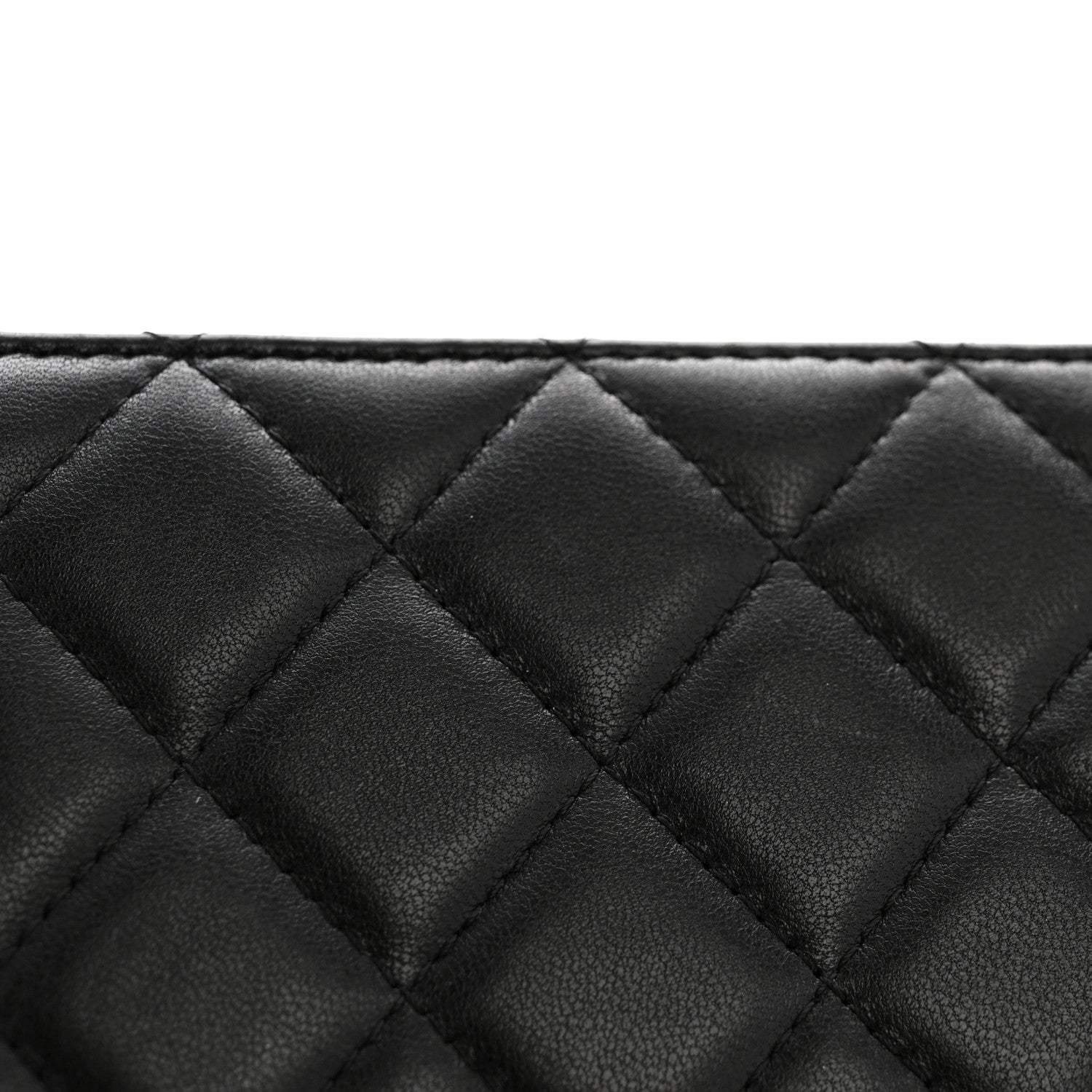 Chanel Lambskin Quilted Pearl Crush Small Vanity Case With Chain Black 13 of 13