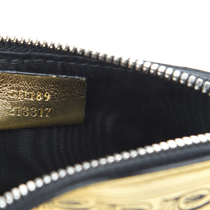 Gucci X SEGA Calfskin GUCCY Stars Mini Dome Shoulder Bag Gold 7 of 11