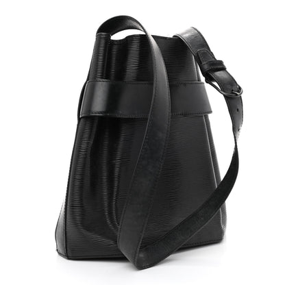 Louis Vuitton Epi Sac D'Epaule Black 3 of 13