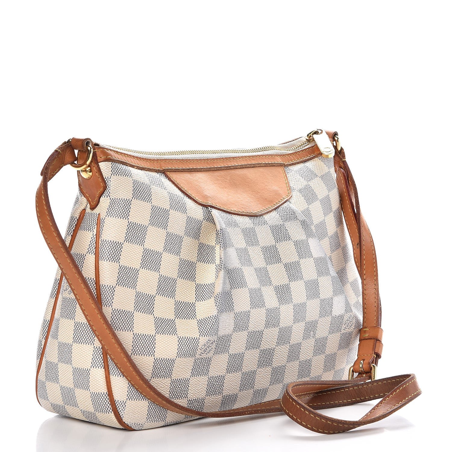 Louis Vuitton Damier Azur Siracusa PM 3 of 9