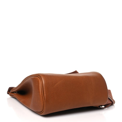 Hermes Natural Barenia Faubourg Hac A Dos PM Backpack Fauve 4 of 10